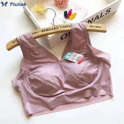 Plus Size Thin Comfortable Wireless Bra