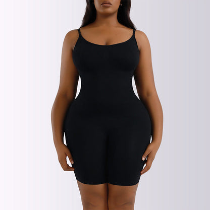 Plus Size Seamless Hip-lifting Shapewear Bodysuit