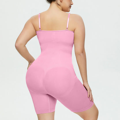 Plus Size Seamless Hip-lifting Shapewear Bodysuit