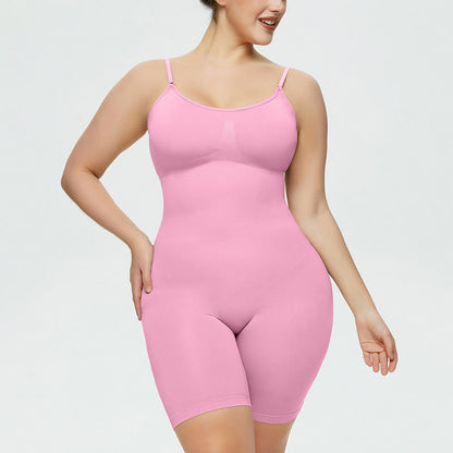 Plus Size Seamless Hip-lifting Shapewear Bodysuit