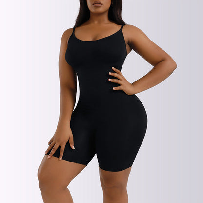 Plus Size Seamless Hip-lifting Shapewear Bodysuit