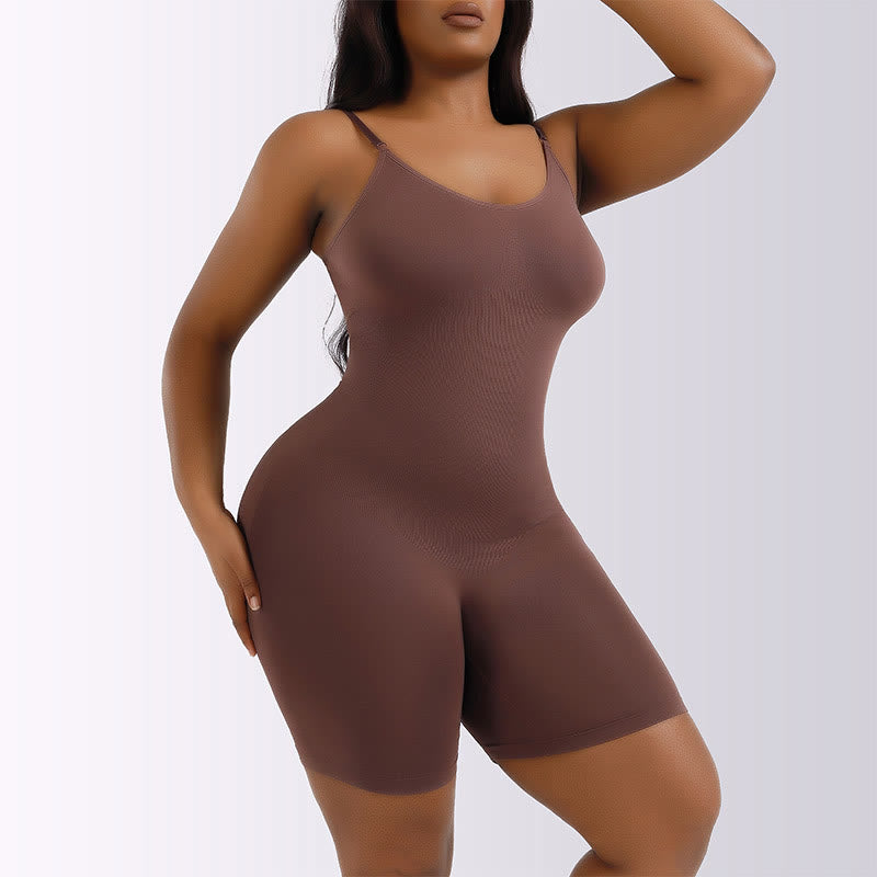 Plus Size Seamless Hip-lifting Shapewear Bodysuit