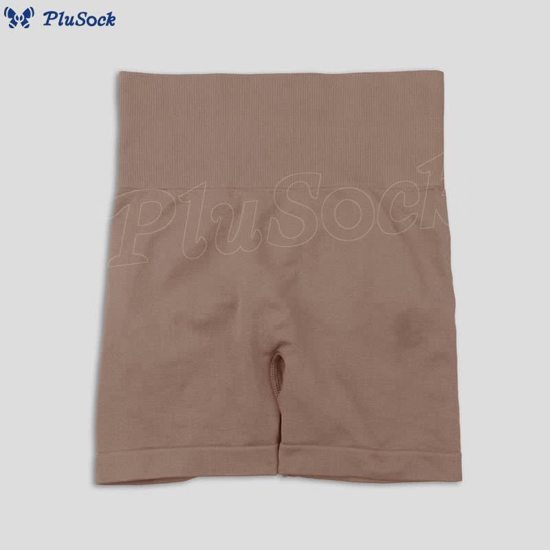 Seamless Outer Wear Sports Yoga Butt Lifting Shorts