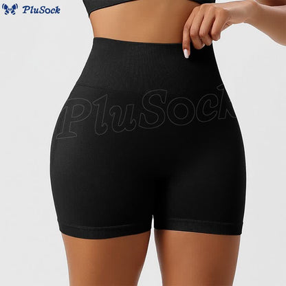 Seamless Outer Wear Sports Yoga Butt Lifting Shorts