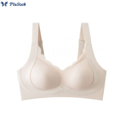 Plus Size Comfortable Full Coverage Wireless Bra