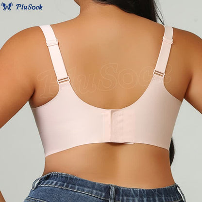 Plus Size Comfortable Full Coverage Wireless Bra