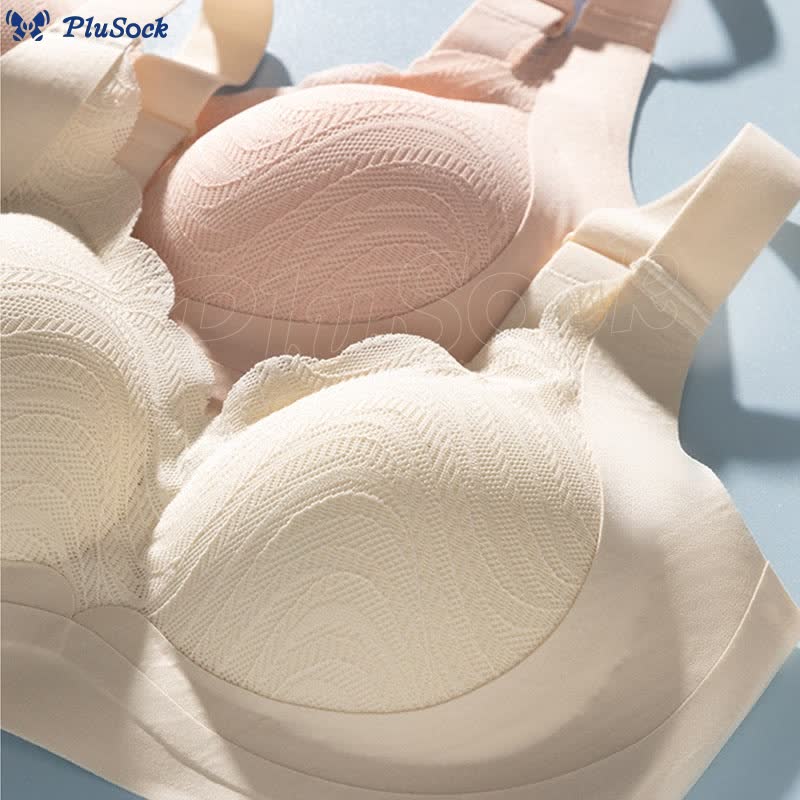 Plus Size Comfortable Full Coverage Wireless Bra