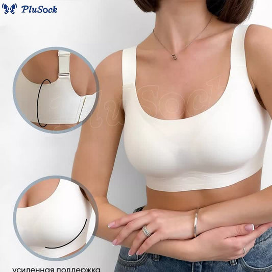 Plus Size Anti-sagging Wireless Bra