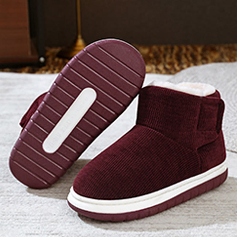 Plus Size Velcro Thicken Slippers