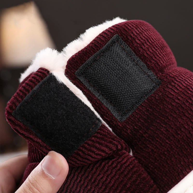 Plus Size Velcro Thicken Slippers