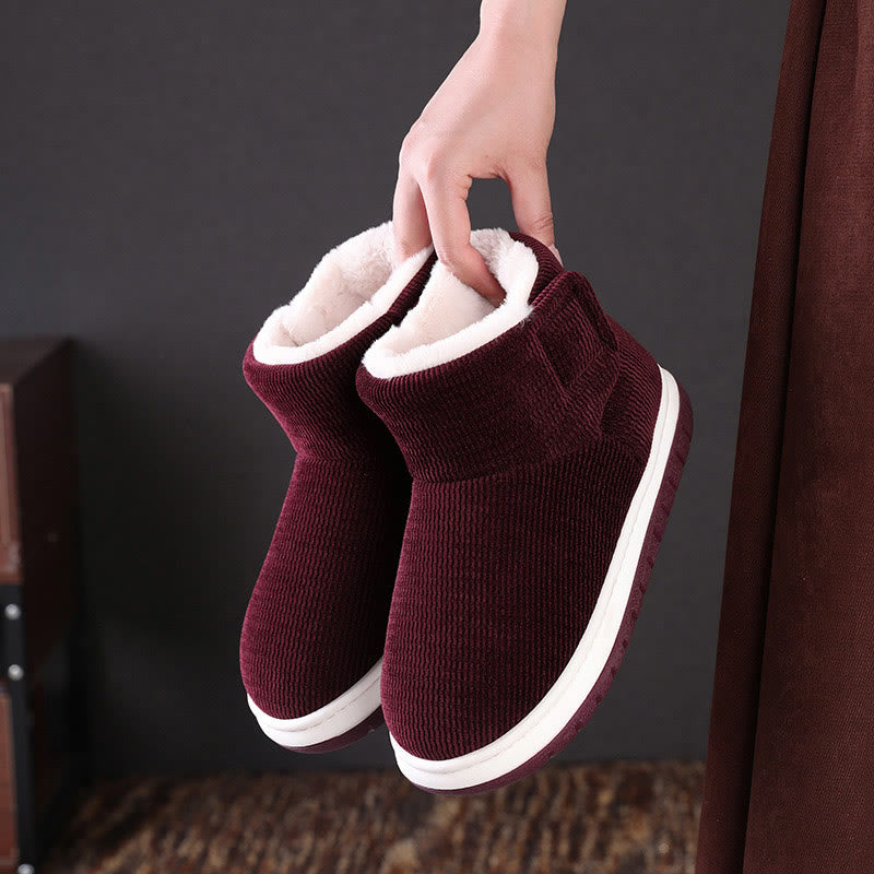 Plus Size Velcro Thicken Slippers