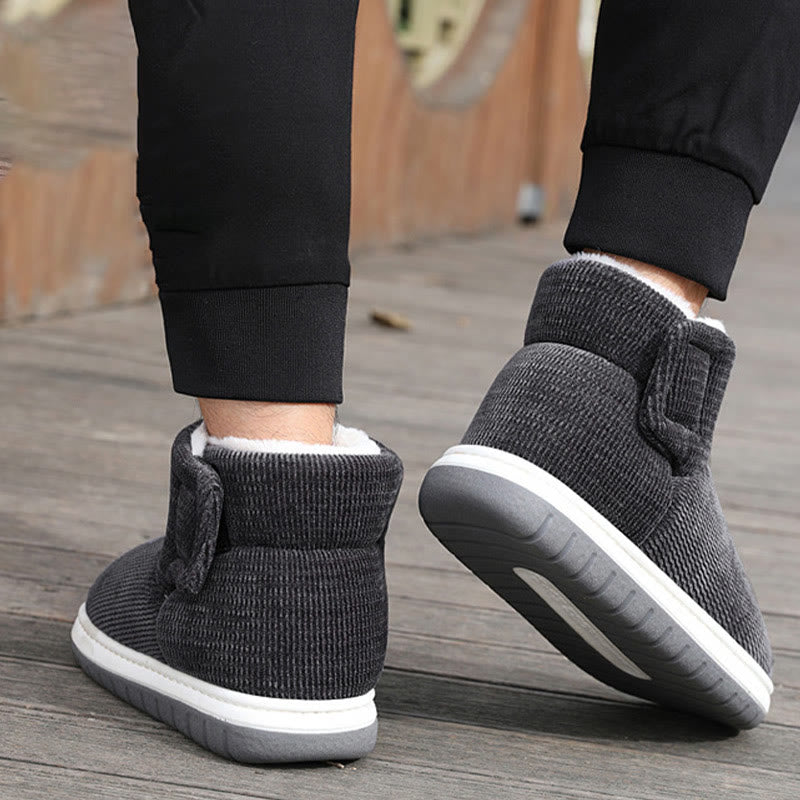 Plus Size Velcro Thicken Slippers