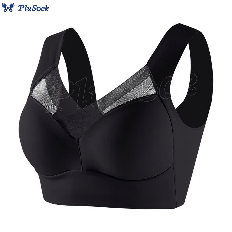 Bundle Plus Size Wireless Bras +High Waist Panty