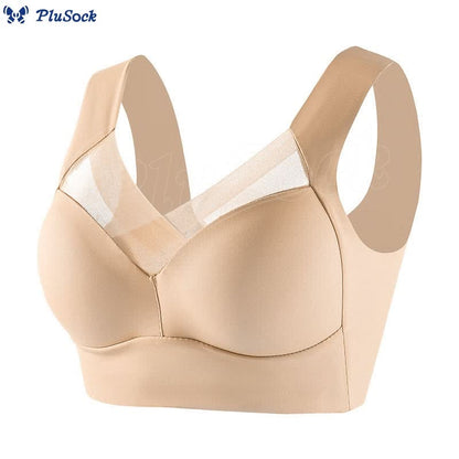 Bundle Plus Size Wireless Bras +High Waist Panty