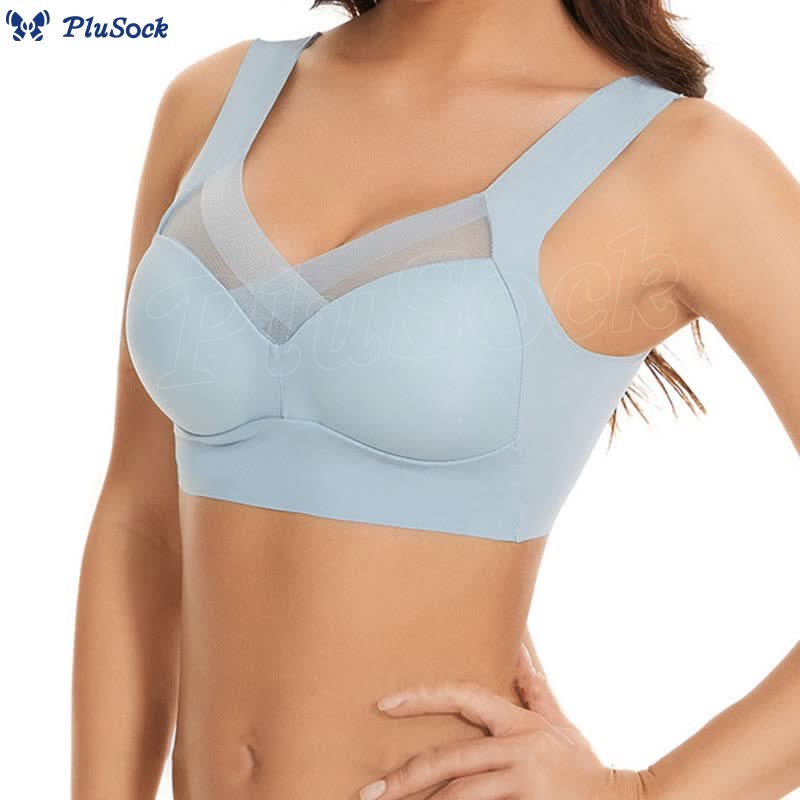 Bundle Plus Size Wireless Bras +High Waist Panty