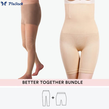 Bundle Plus Size Shapewear + Compression Tights