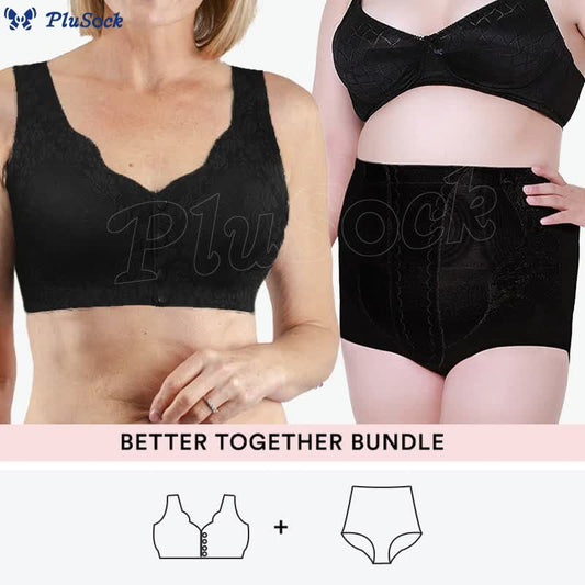 Bundle Plus Size Lace Bras + Panty