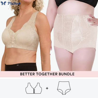 Bundle Plus Size Lace Bras + Panty