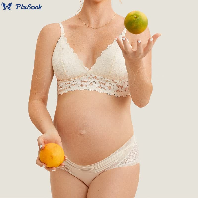 Seamless Maternity Nursing Wireless Bra