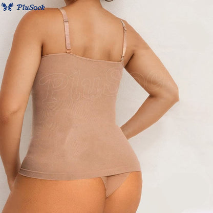 Plus Size Seamless High Elastic Bodyshape Camisole