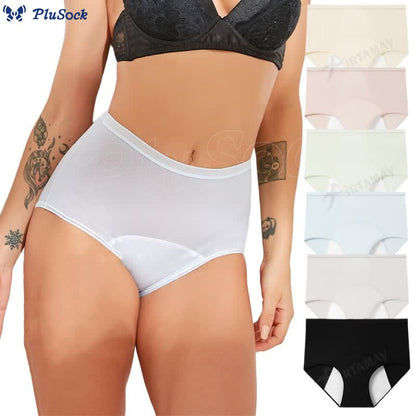 Plus Size Leakproof Breathable Period Panty(3 Packs)