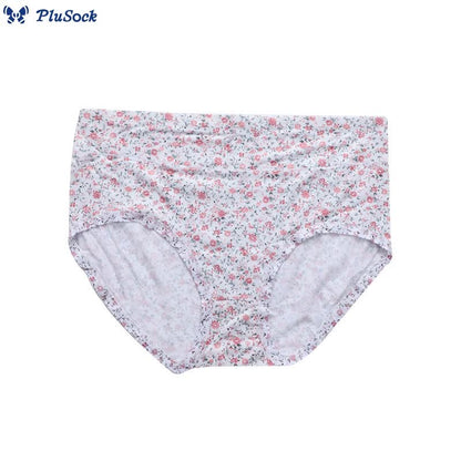 Plus Size Soft Comfortable Floral Panty(3 Packs)