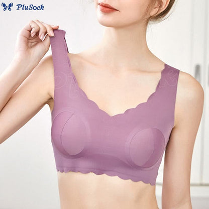 Plus Size Hands-free Breast Pumping Wireless Bra