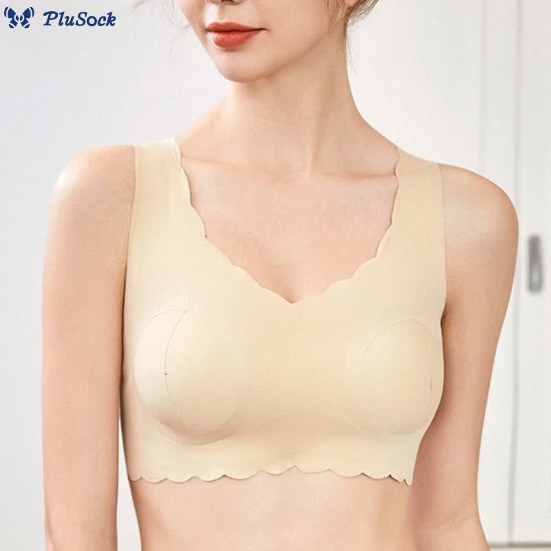 Plus Size Hands-free Breast Pumping Wireless Bra