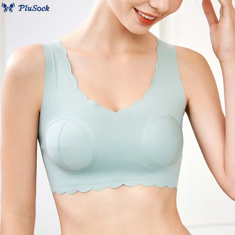 Plus Size Hands-free Breast Pumping Wireless Bra