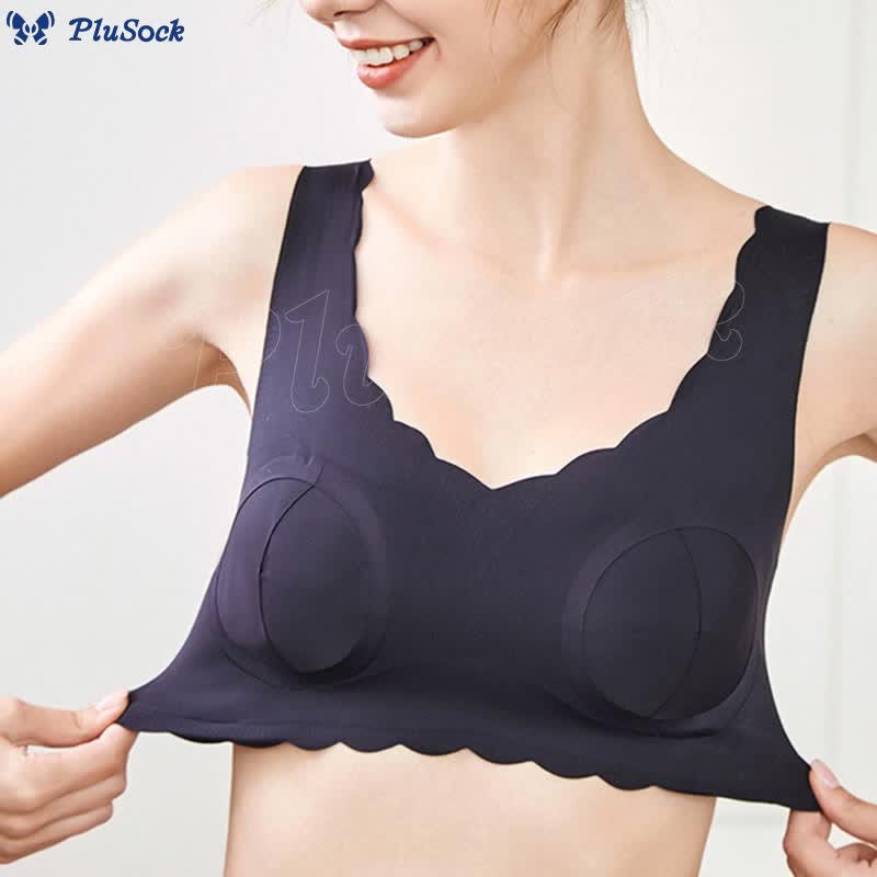 Plus Size Hands-free Breast Pumping Wireless Bra