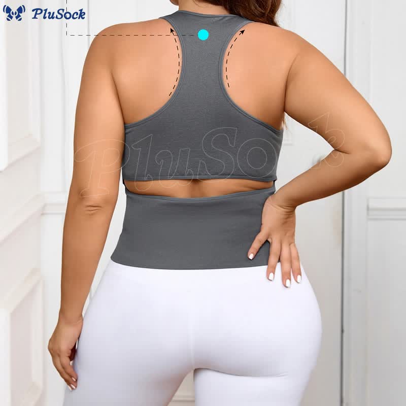 Back Hollow Fitness Yoga Vest