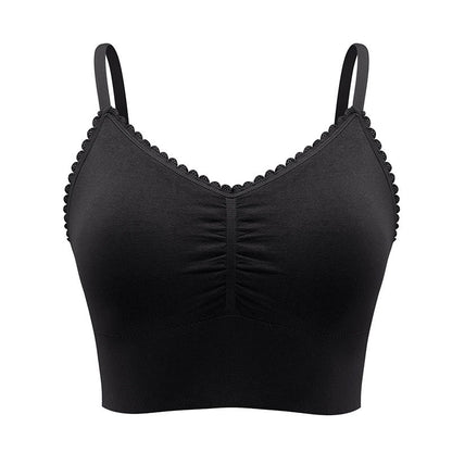 Plus Size Seamless One-piece Outerwear Wireless Bra