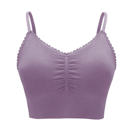 Plus Size Seamless One-piece Outerwear Wireless Bra