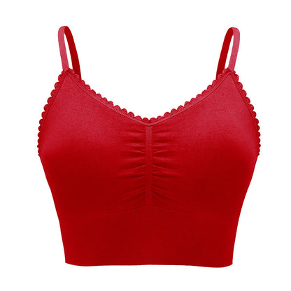 Plus Size Seamless One-piece Outerwear Wireless Bra