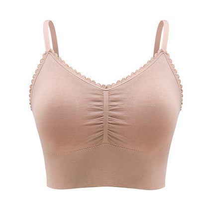 Plus Size Seamless One-piece Outerwear Wireless Bra