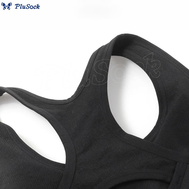 Plus Size Breathable Fitness Yoga Outer Wear Wireless Bra