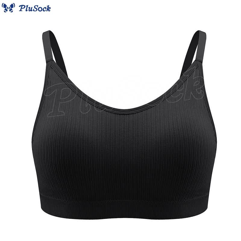 Plus Size Comfortable Fitness Yoga Wireless Bra