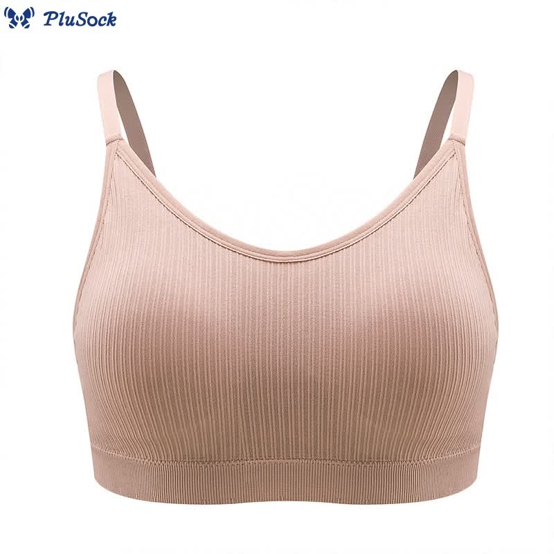 Plus Size Comfortable Fitness Yoga Wireless Bra