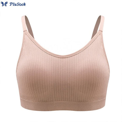 Plus Size Comfortable Fitness Yoga Wireless Bra