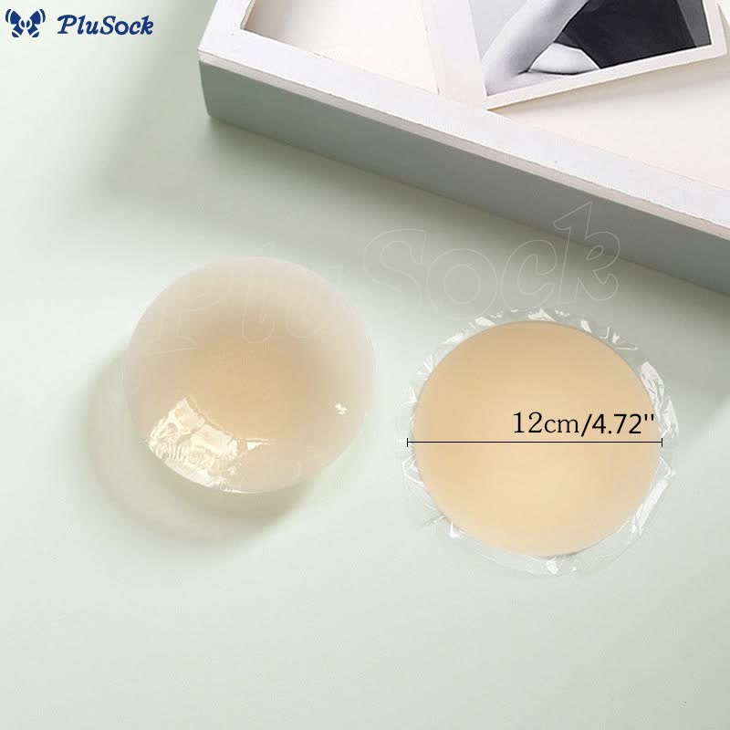 Thin Solid Silicone Nipple Cover(2 Pairs)