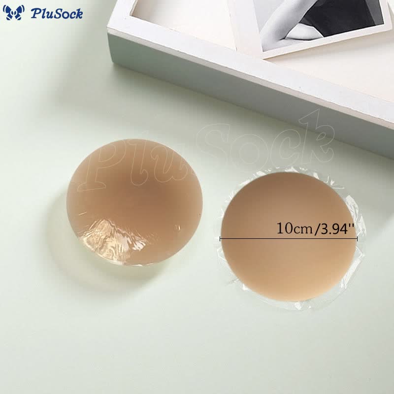 Thin Solid Silicone Nipple Cover(2 Pairs)