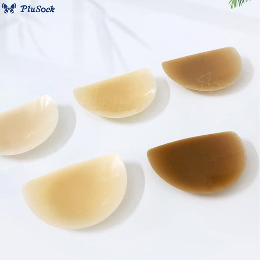 Semi-circular Solid Silicone Nipple Cover(2 Pairs)