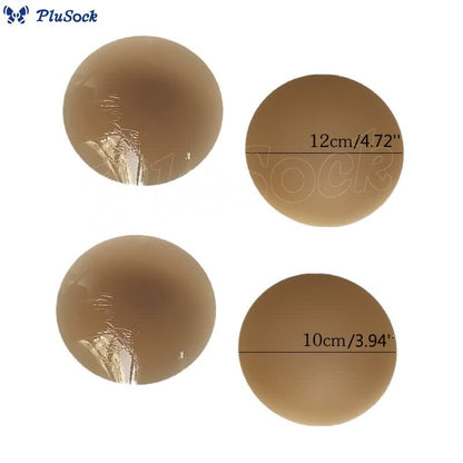 Thin Solid Silicone Nipple Cover(2 Pairs)