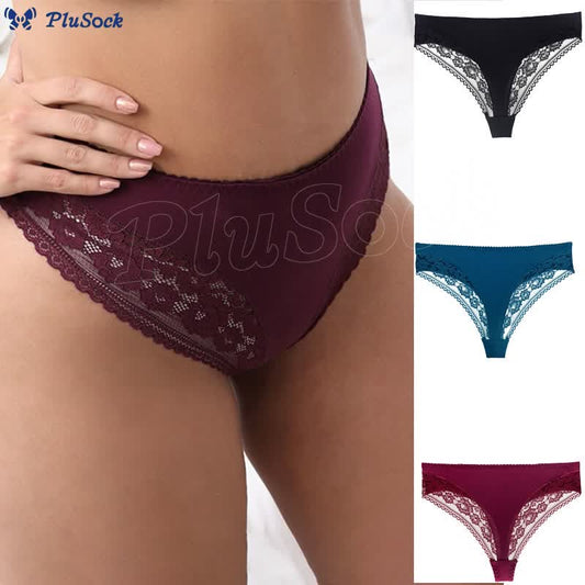 Plus Size Mid-rise Sexy Breathable Thong(2 Packs)