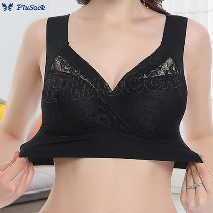 Thin Cup Lace Wire-free Tank Bra