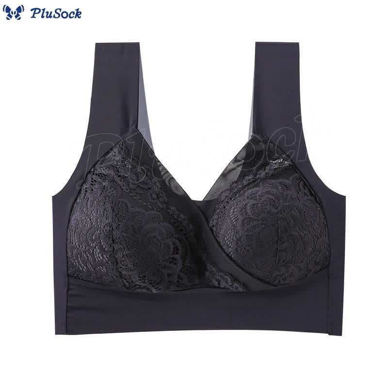 Thin Cup Lace Wire-free Tank Bra