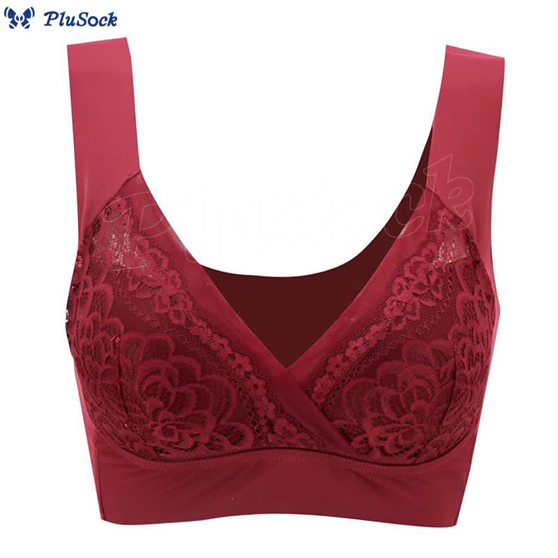 Thin Cup Lace Wire-free Tank Bra