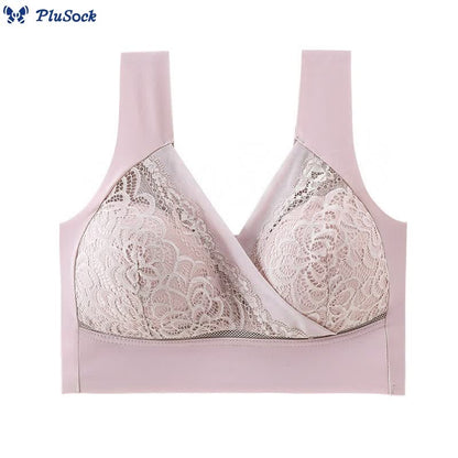 Thin Cup Lace Wire-free Tank Bra