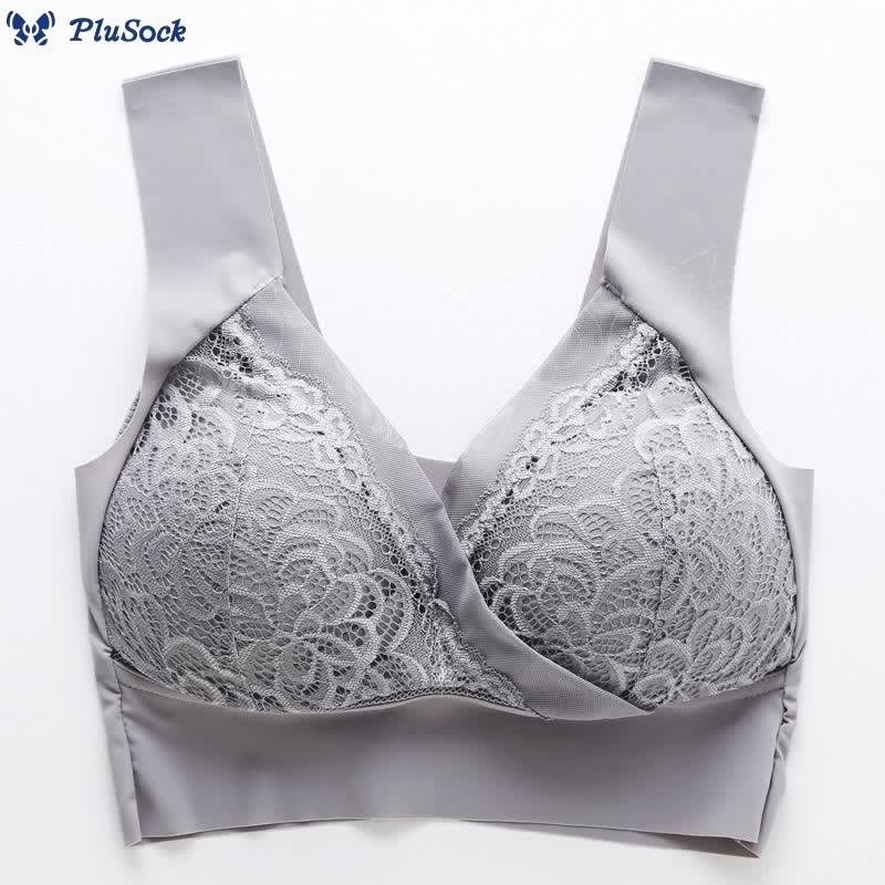 Thin Cup Lace Wire-free Tank Bra