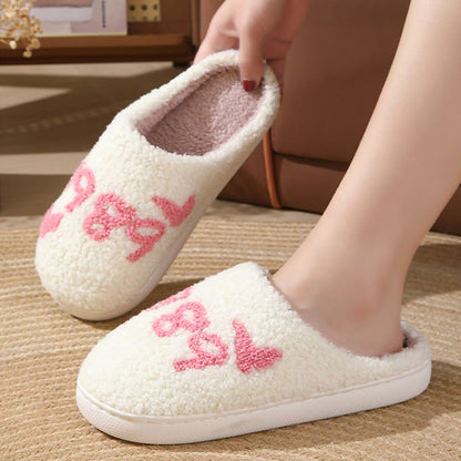 Plus Size Number Slippers